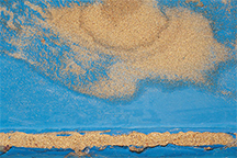 56-AMA-138852 - Sand on painted wood